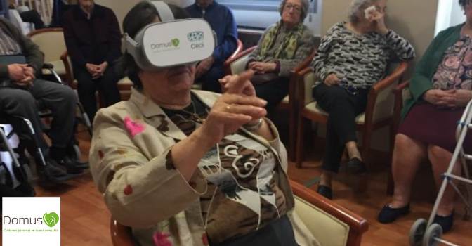 DomusVi integra gafas 3D su nuevo proyecto de realidad virtual