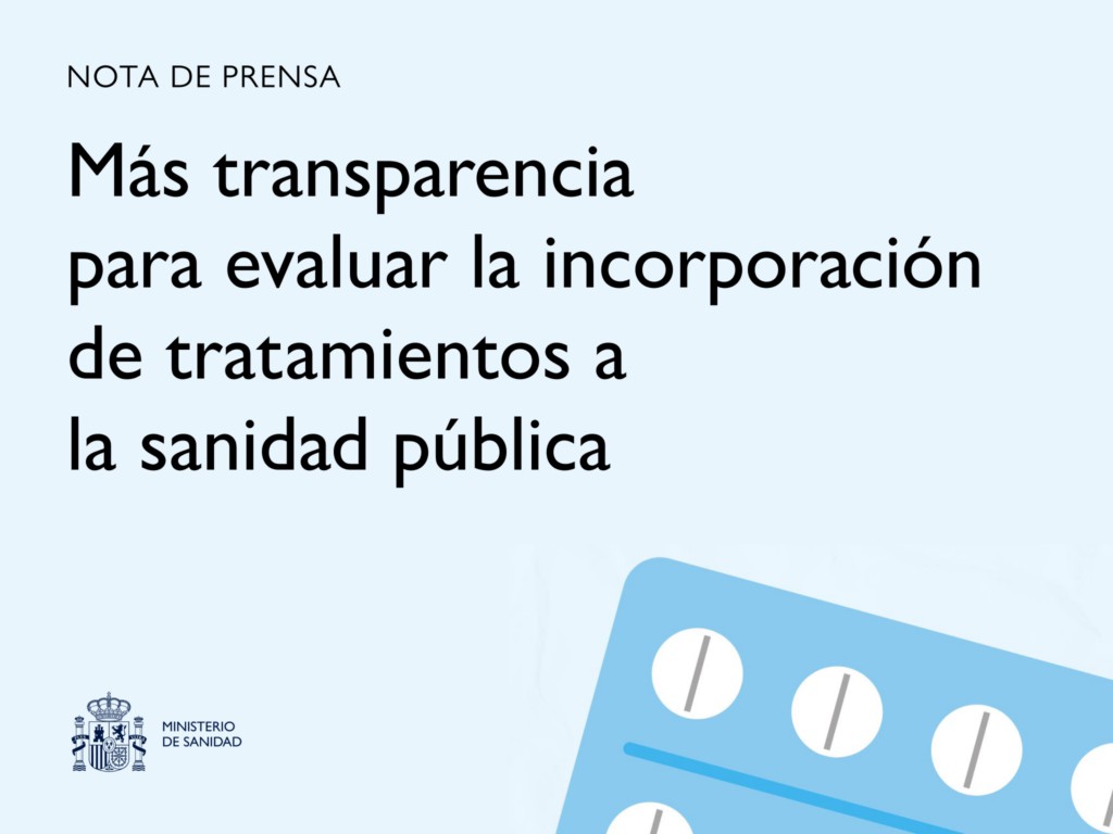 El Gobierno establece un nuevo marco para evaluar tecnologías sanitarias en España