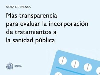 El Gobierno establece un nuevo marco para evaluar tecnologías sanitarias en España