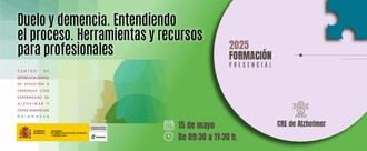 Curso presencial sobre duelo y demencia en Salamanca