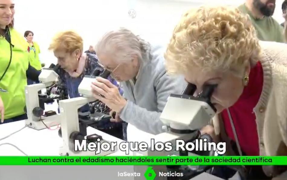 Iniciativa "Ciencia en Residencia" fomenta la curiosidad en el Centro de Día Carmen Sevilla