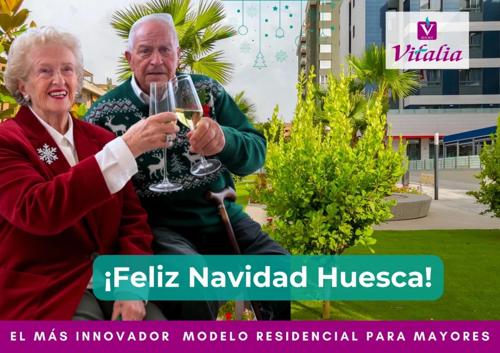 Saludos navideños de Vitalia para Huesca en 2025