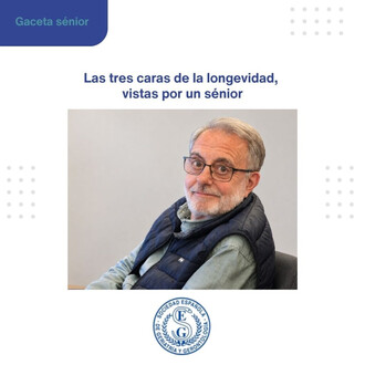 Un sénior plantea tres dimensiones de la longevidad: proactiva, exitosa y sostenible