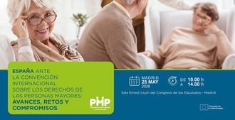 Jornada sobre derechos de las personas mayores en el Congreso el 25 de mayo