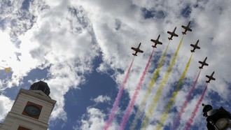 Inauguran exposición sobre 40 años de la Patrulla Águila en Madrid