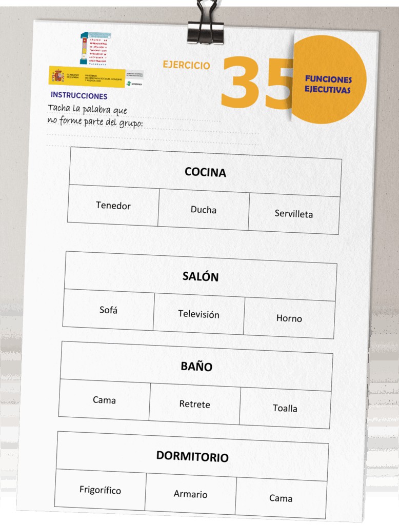 Nuevo ejercicio cognitivo disponible en el blog del CREA