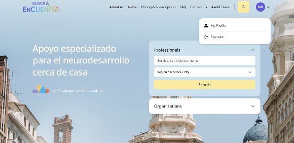 Lanza 'Busca & Encuentra', una plataforma para conectar familias con expertos en neurodesarrollo
