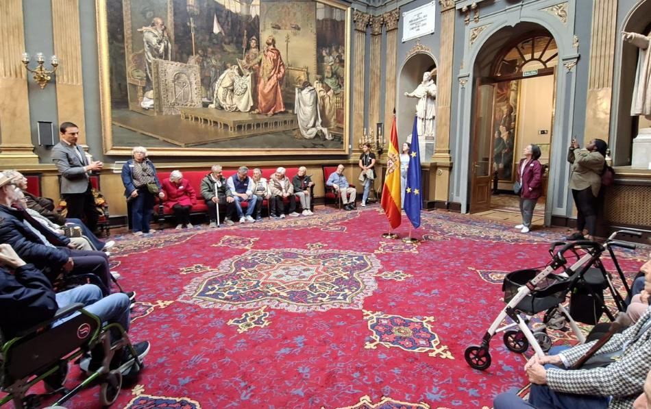 Jornada destacada de la Residencia Soto Fresnos en el Senado español