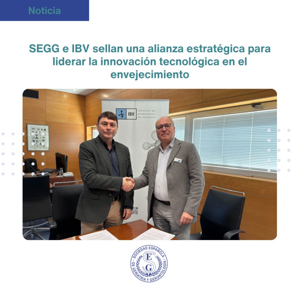 SEGG e IBV unen fuerzas para innovar en tecnología para el envejecimiento