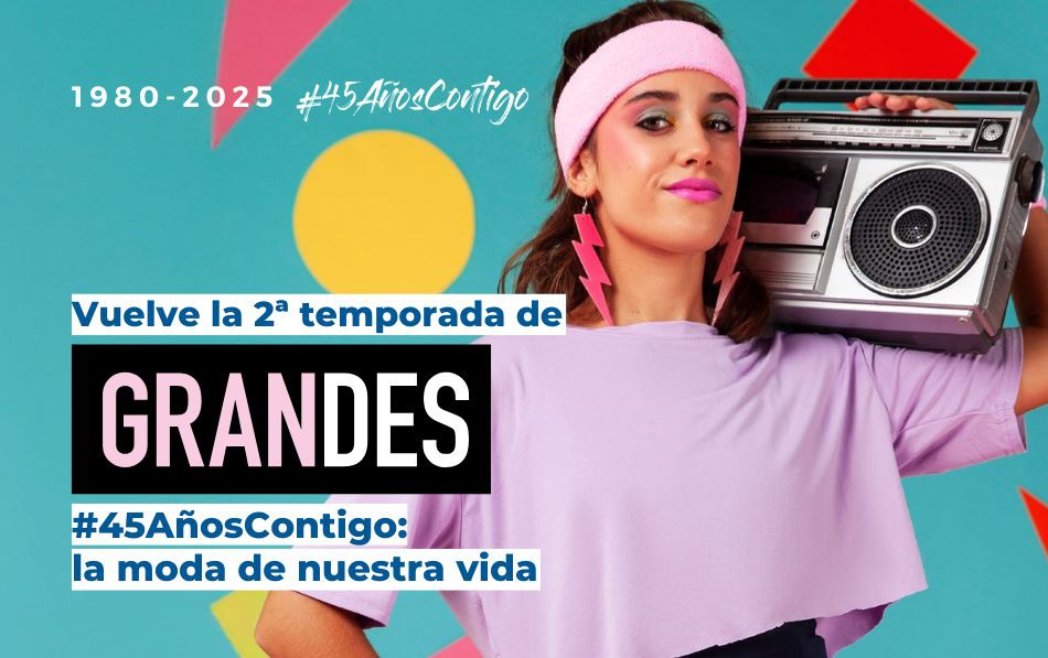 Regresa el proyecto GRANDES con moda vintage e inclusión en su segunda temporada