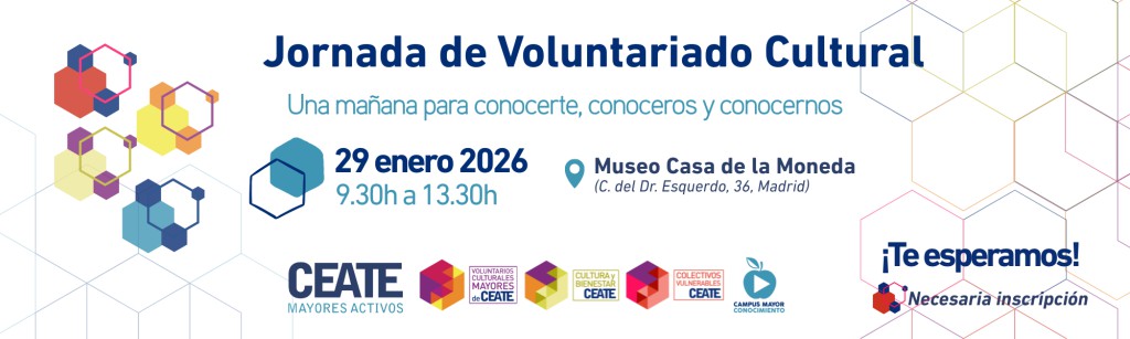 CEATE organiza jornada de voluntariado cultural el 29 de enero de 2026