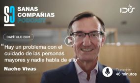 Ignacio Vivas, presidente de Ballesol, participó en el podcast 'Sanas Compañías' de la Fundación IDIS, donde discutió los desafíos del cuidado a largo plaz