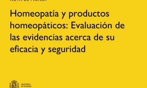 El Ministerio de Sanidad desestima la homeopatía por falta de evidencia científica