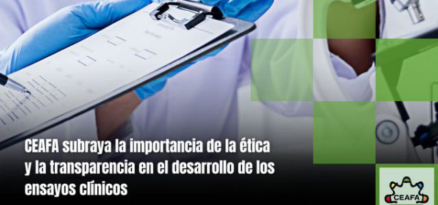 CEAFA destaca la ética y la transparencia en los ensayos clínicos en un reciente webinar titulado 'Cómo funciona un ensayo clínico: escucha las voces de su