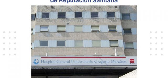 El Hospital General Universitario Gregorio Marañón se mantiene en la primera posición del ranking de Geriatría del Monitor de Reputación Sanitaria (MRS), r