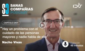 Ignacio Vivas, presidente de Ballesol, participó en el podcast 'Sanas Compañías' de la Fundación IDIS, donde discutió los desafíos del cuidado a largo plaz