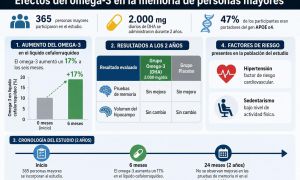 Millones de personas mayores toman suplementos de omega-3 con la esperanza de proteger su memoria y retrasar el deterioro cognitivo. Un nuevo estudio publi