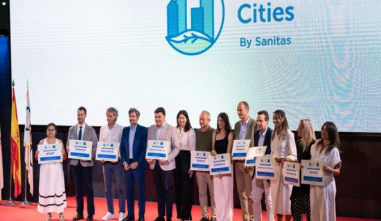 Leganés, Alhama de Murcia y Salamanca han sido galardonadas en la tercera edición de los premios Healthy Cities de Sanitas, que destinarán 500.000 euros en