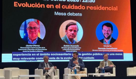 Castilla-La Mancha ha presentado su modelo residencial innovador y humanizado en el I Expo Congreso Europeo de los Cuidados (SocioCARE) en Madrid. El vicec