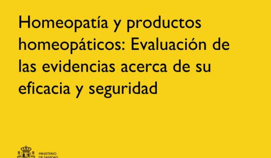 El Ministerio de Sanidad de España ha publicado un informe de la AEMPS que concluye que no hay evidencia científica que respalde la eficacia de la homeopat