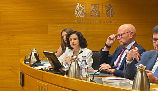 Elena Albalat, consellera de Servicios Sociales, ha presentado en Les Corts los presupuestos de 2026 con una inversión histórica de 2.731 millones de euros
