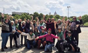 Silent disco en Madrid Río para usuarios del SAD y Teleasistencia