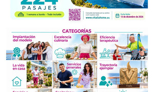 Vitalia premia a sus profesionales con 224 pasajes de crucero