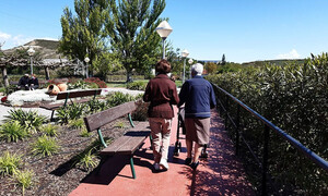 Los jardines terapéuticos mejoran la calidad de vida en residencias para mayores
