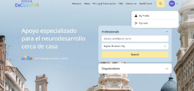 Nace 'Busca & Encuentra', la primera plataforma en España que conecta a familias con profesionales del neurodesarrollo, como logopedas y neurólogos. Es