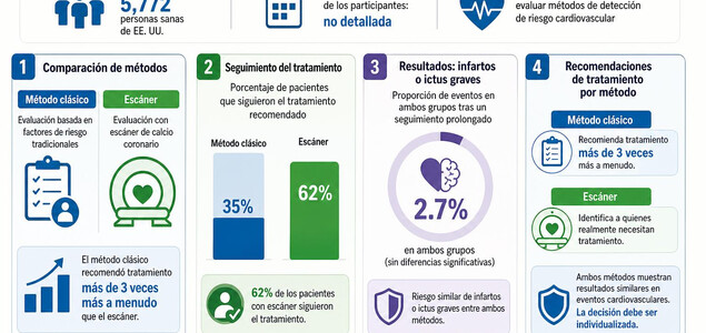 ¿Cómo sabe un médico si conviene que empieces a tomar pastillas para el colesterol antes de que llegue a darte un infarto? Hasta ahora, la forma habitual e